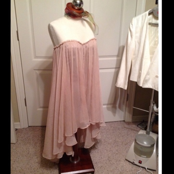 Blaque Label Pink Chiffon Dress - Picture 2 of 4